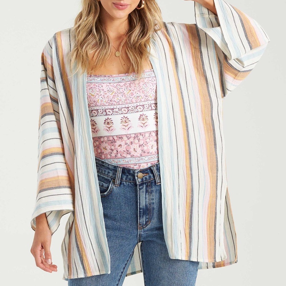 BILLABONG PARISIAN NIGHTS KIMONO TOP‎